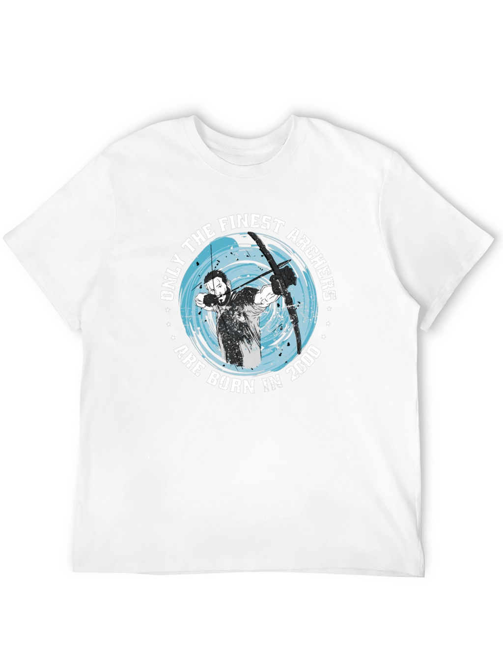Finest Archers Born in 2000 Black T-Shirt