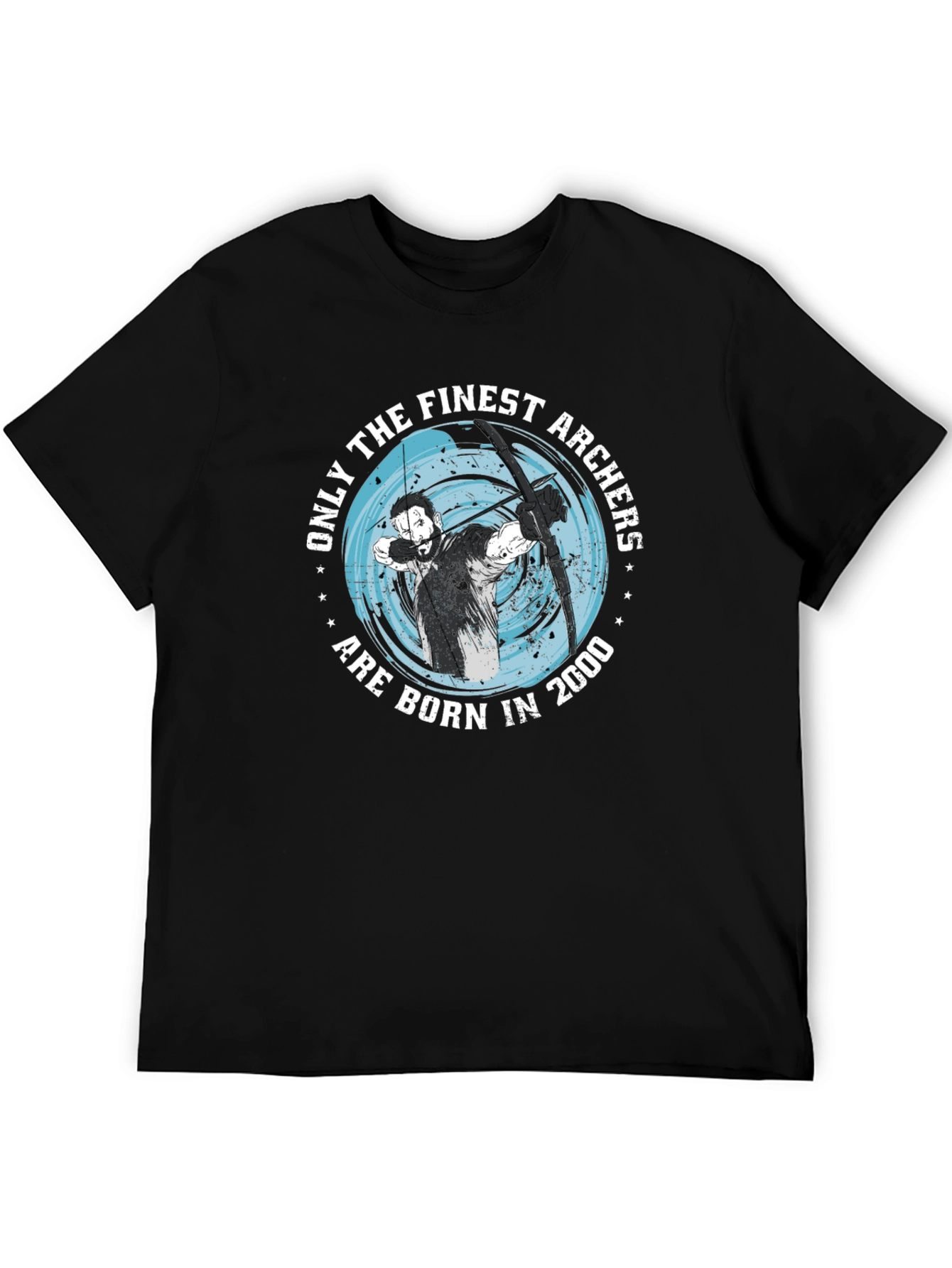 Finest Archers Born in 2000 Black T-Shirt