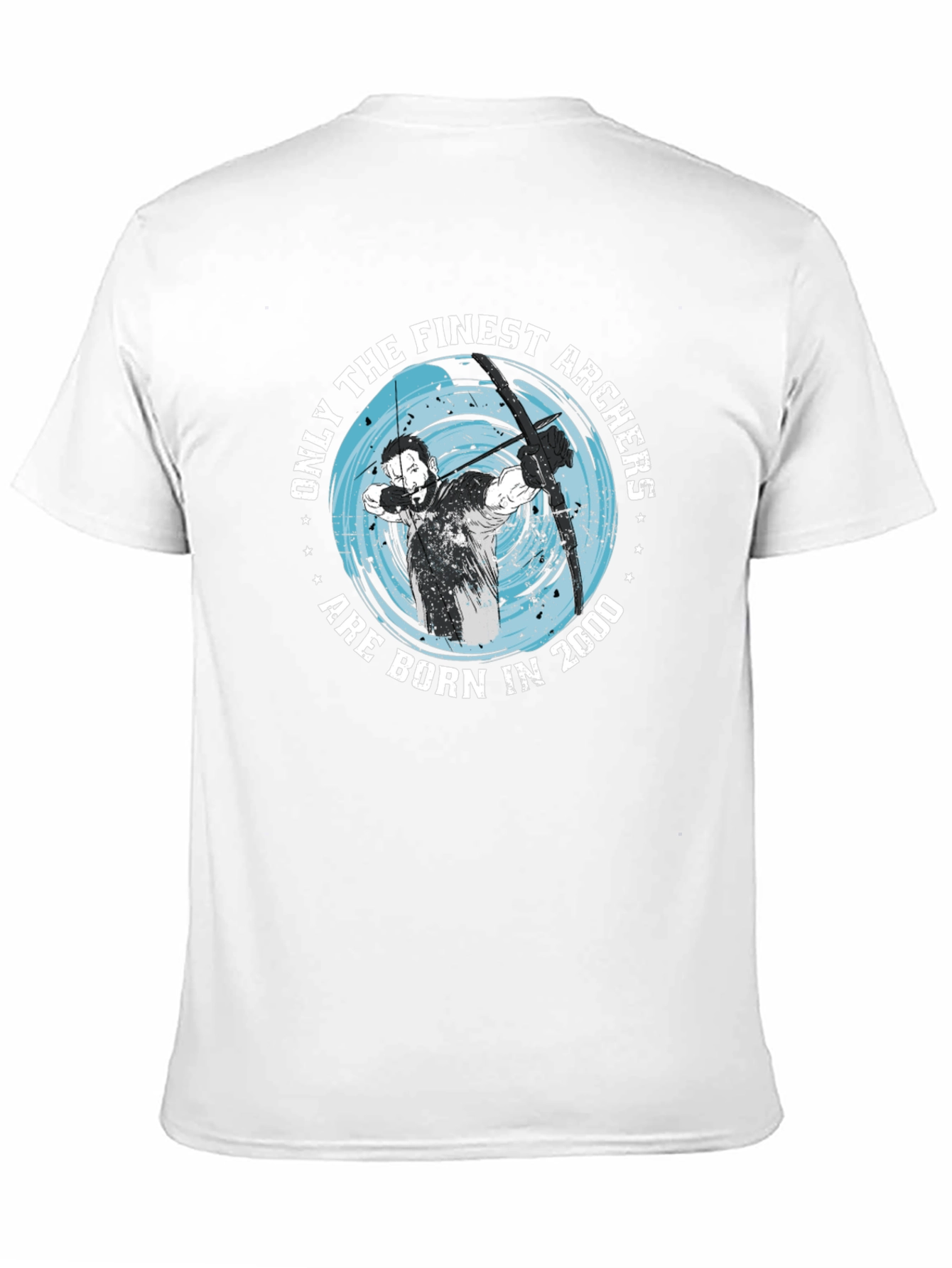 Finest Archers Born in 2000 Black T-Shirt