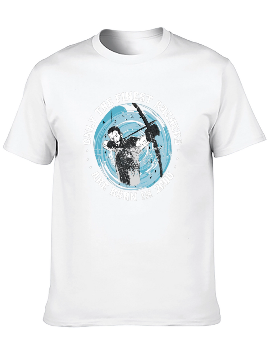 Finest Archers Born in 2000 Black T-Shirt