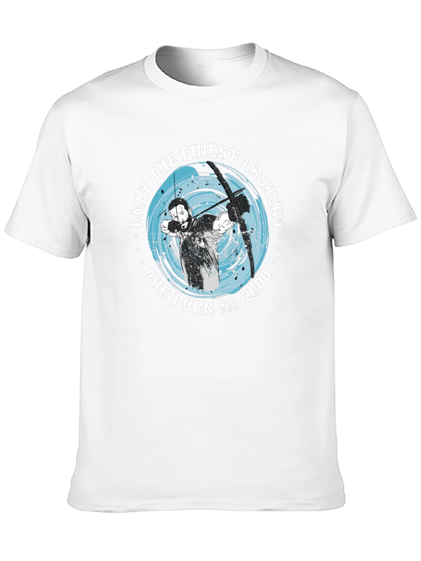 Finest Archers Born in 2000 Black T-Shirt