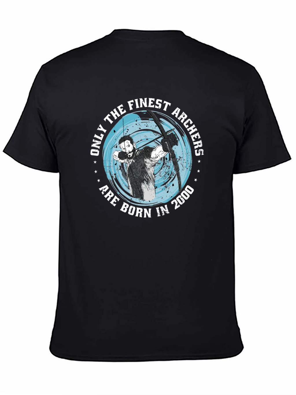 Finest Archers Born in 2000 Black T-Shirt