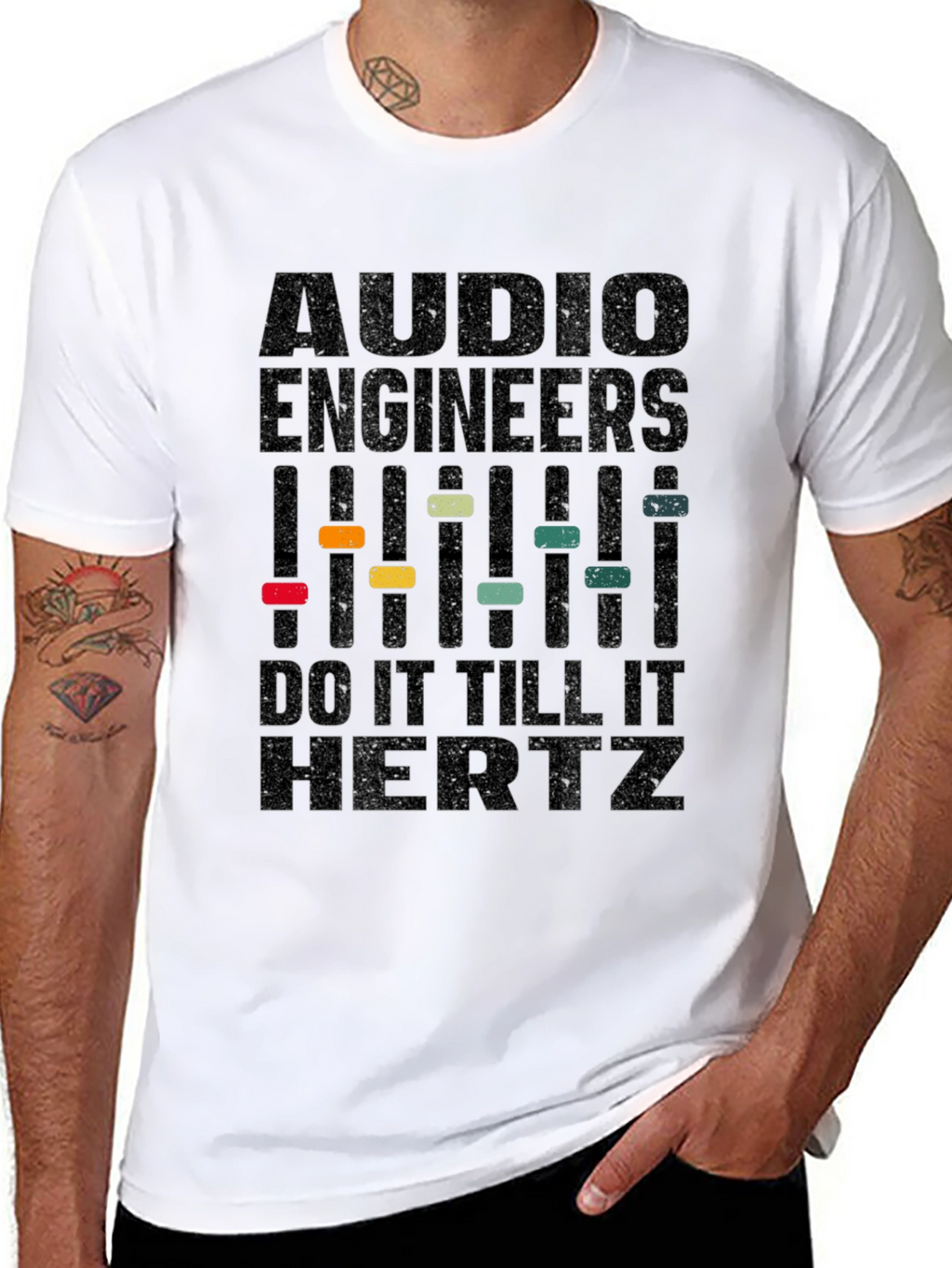 Audio Engineer T-Shirt - Do It Till It Hertz