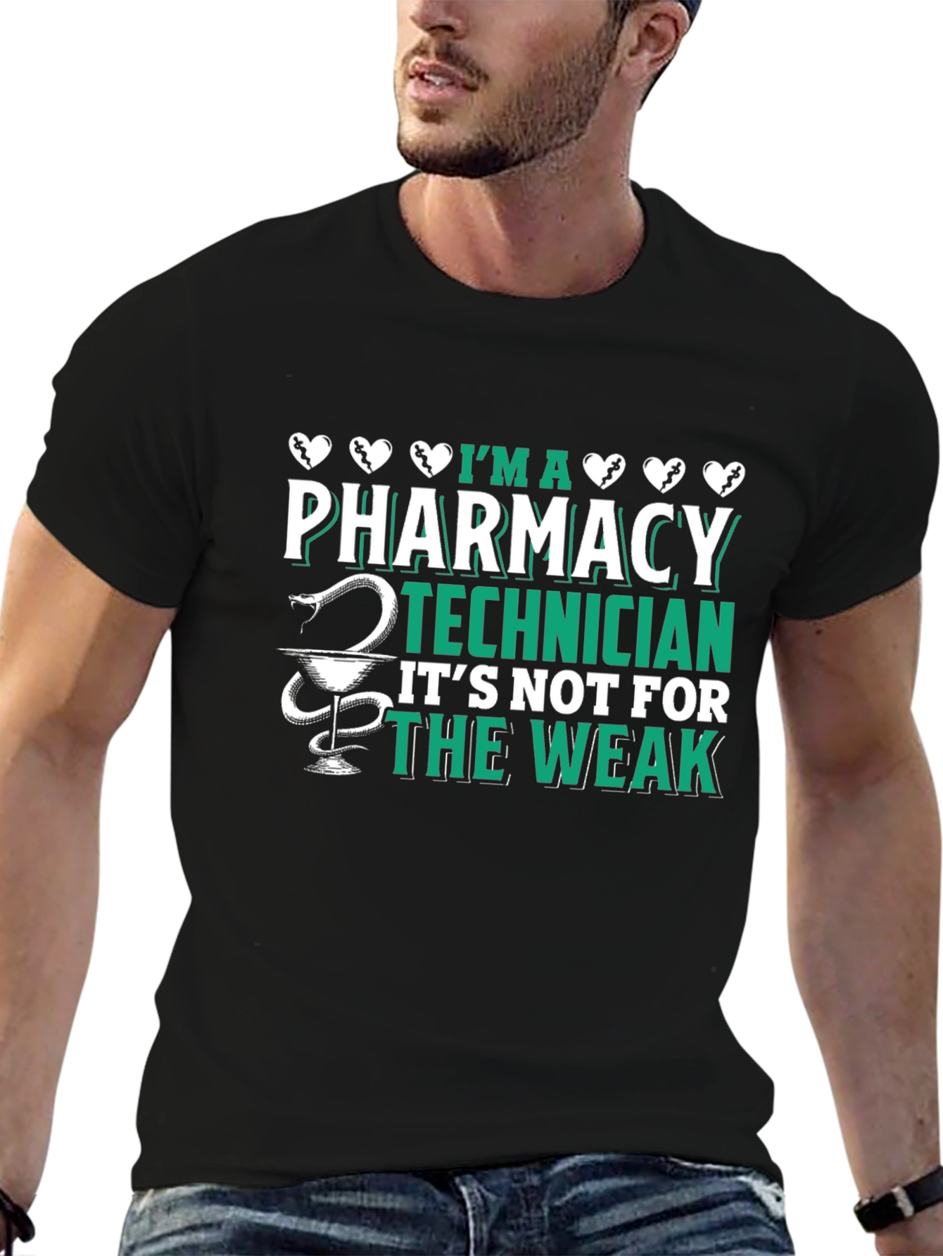 Pharmacy Technician Graphic Tee - Its Not for the Weak