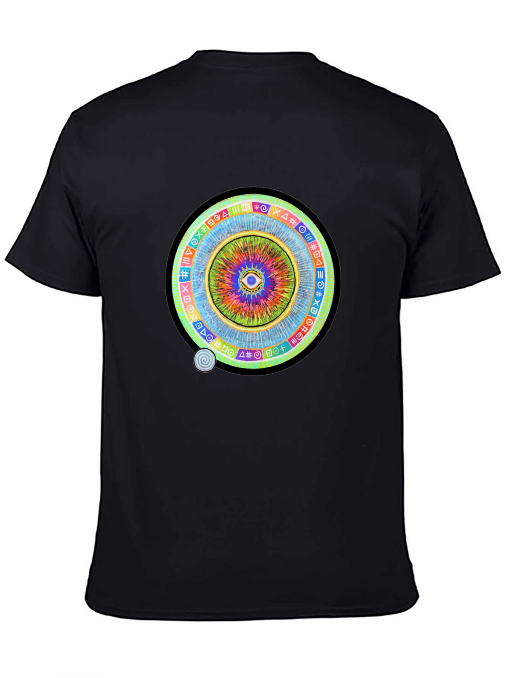 Mystic Eye Graphic Black T-Shirt