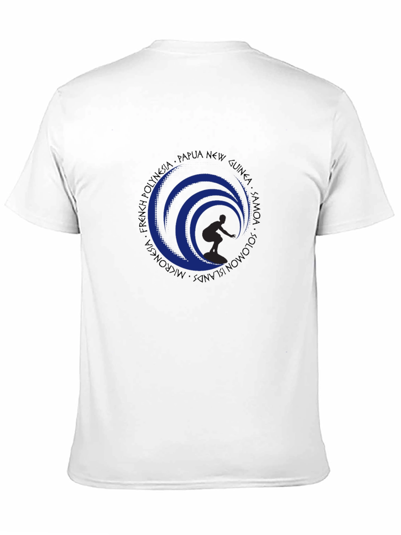Surfer Wave Graphic Tee - Island Style