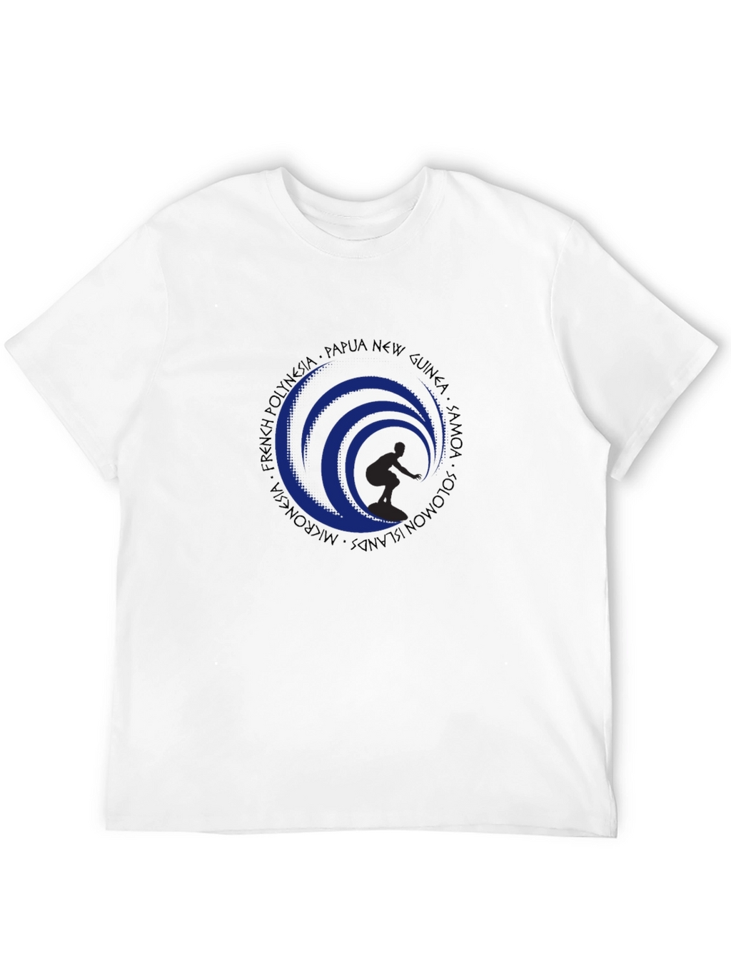 Surfer Wave Graphic Tee - Island Style
