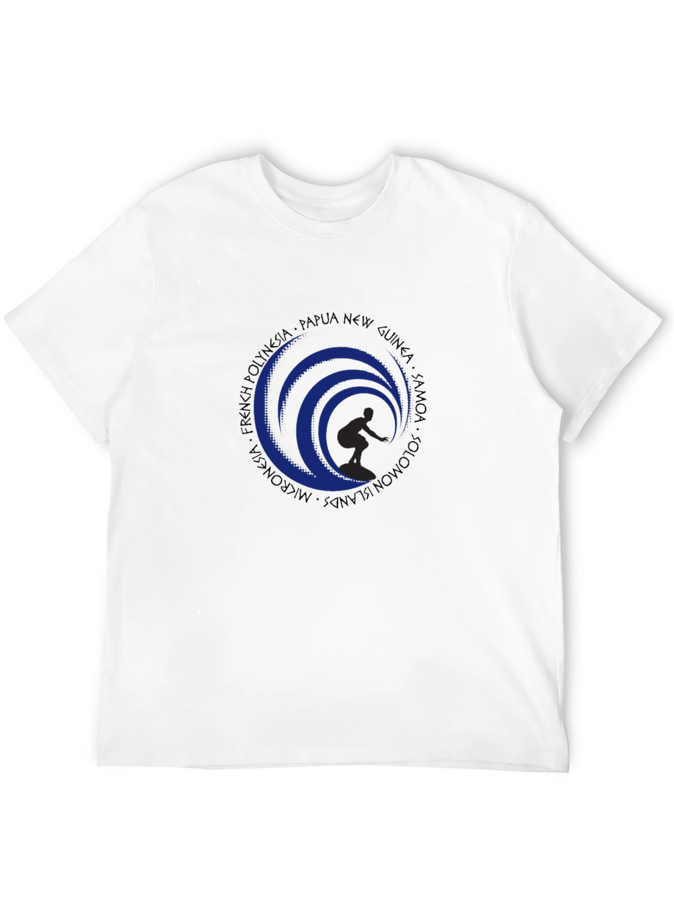Surfer Wave Graphic Tee - Island Style