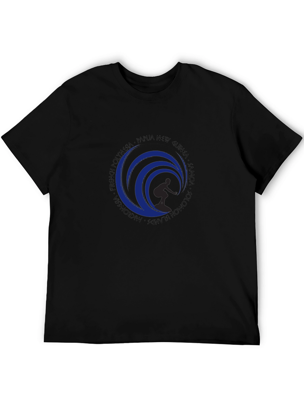 Surfer Wave Graphic Tee - Island Style
