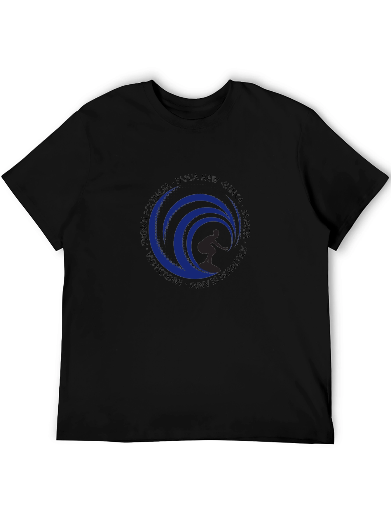 Surfer Wave Graphic Tee - Island Style