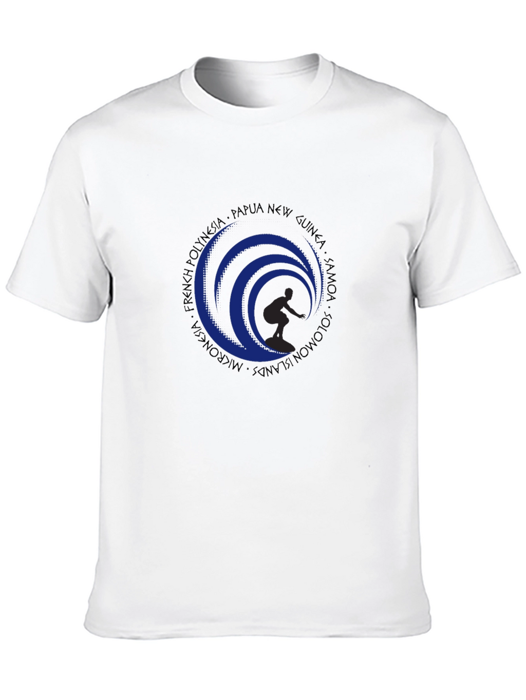 Surfer Wave Graphic Tee - Island Style