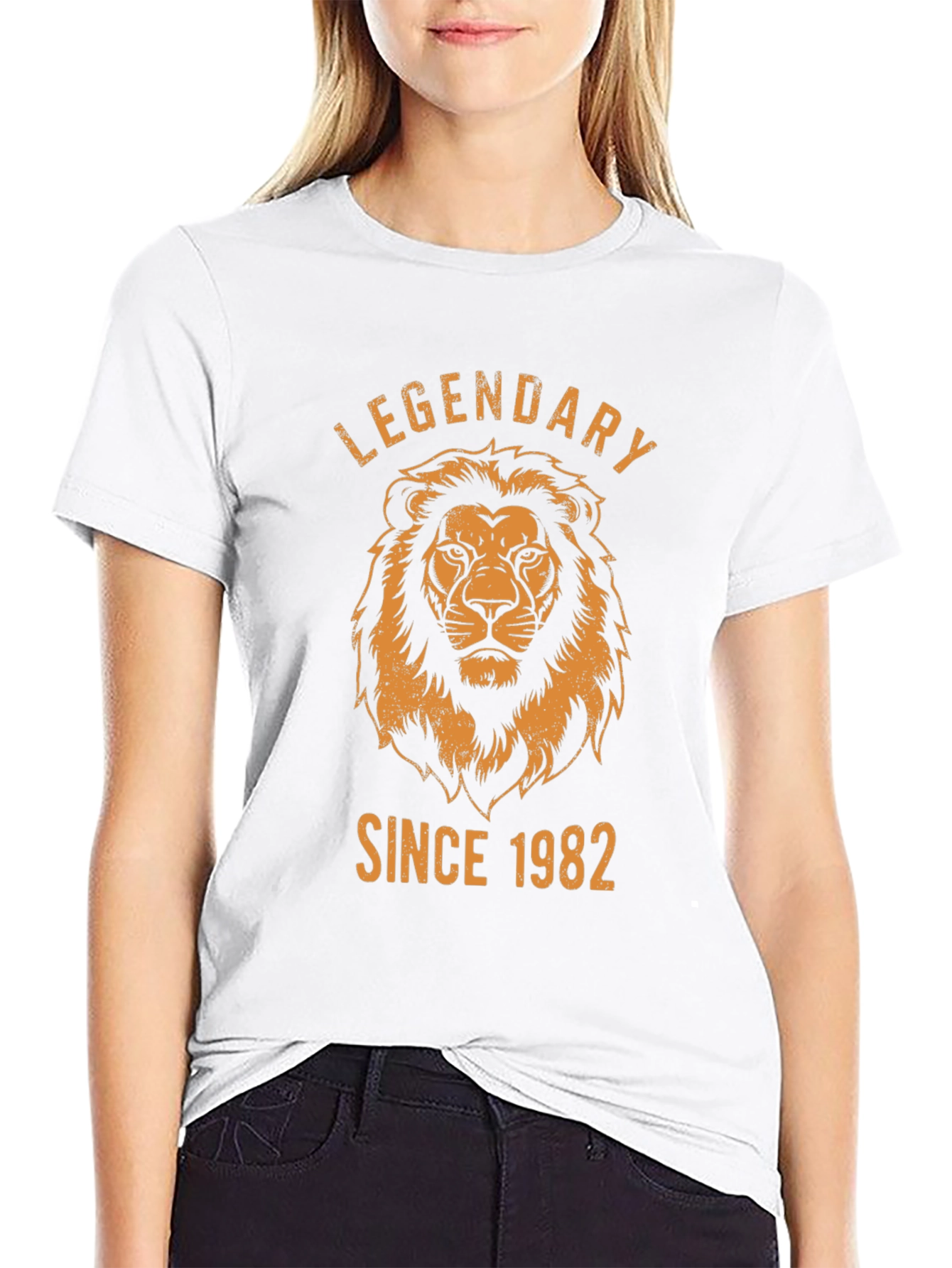Legendary Since 1982 Lion Graphic T-Shirt