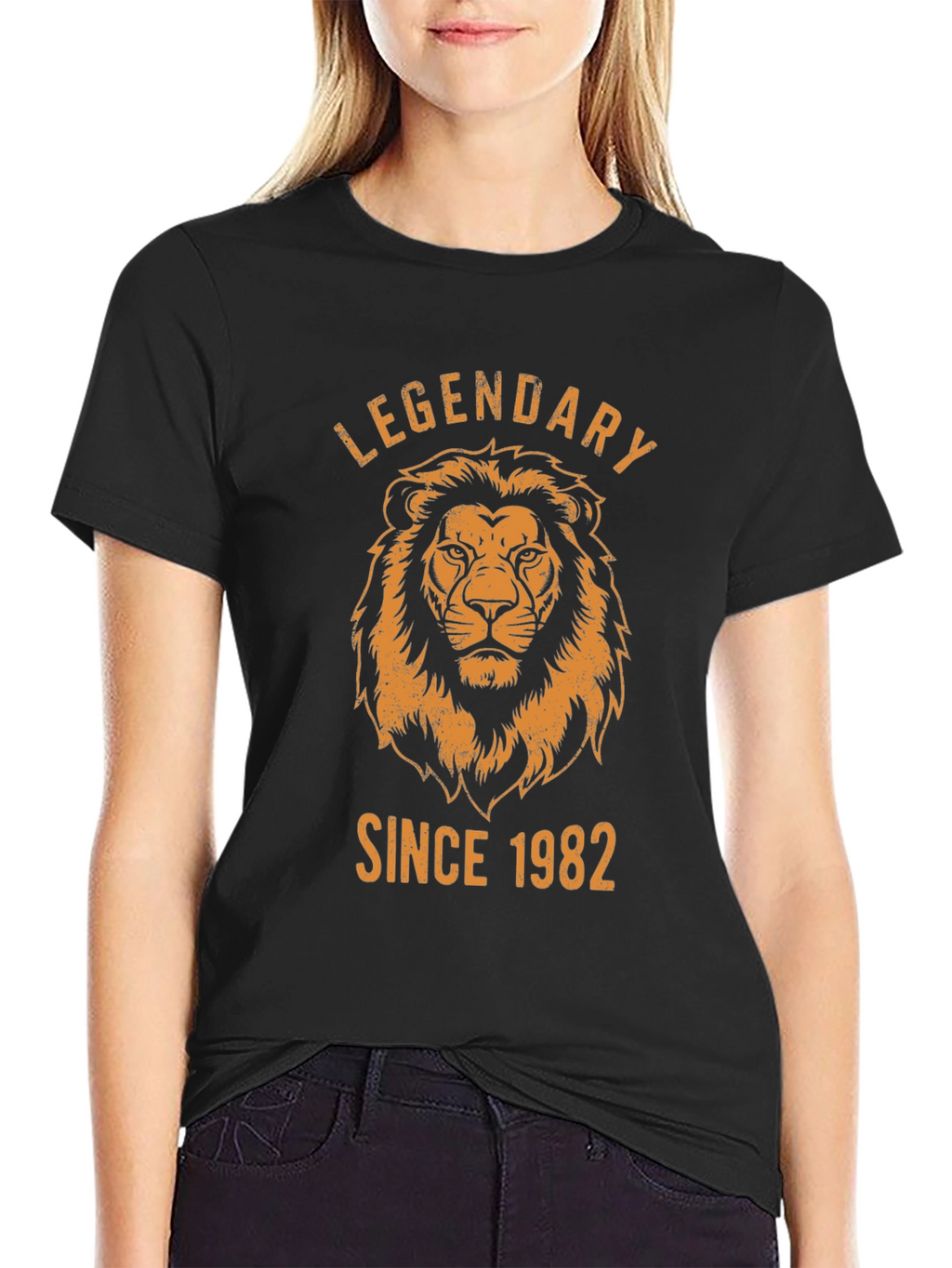 Legendary Since 1982 Lion Graphic T-Shirt