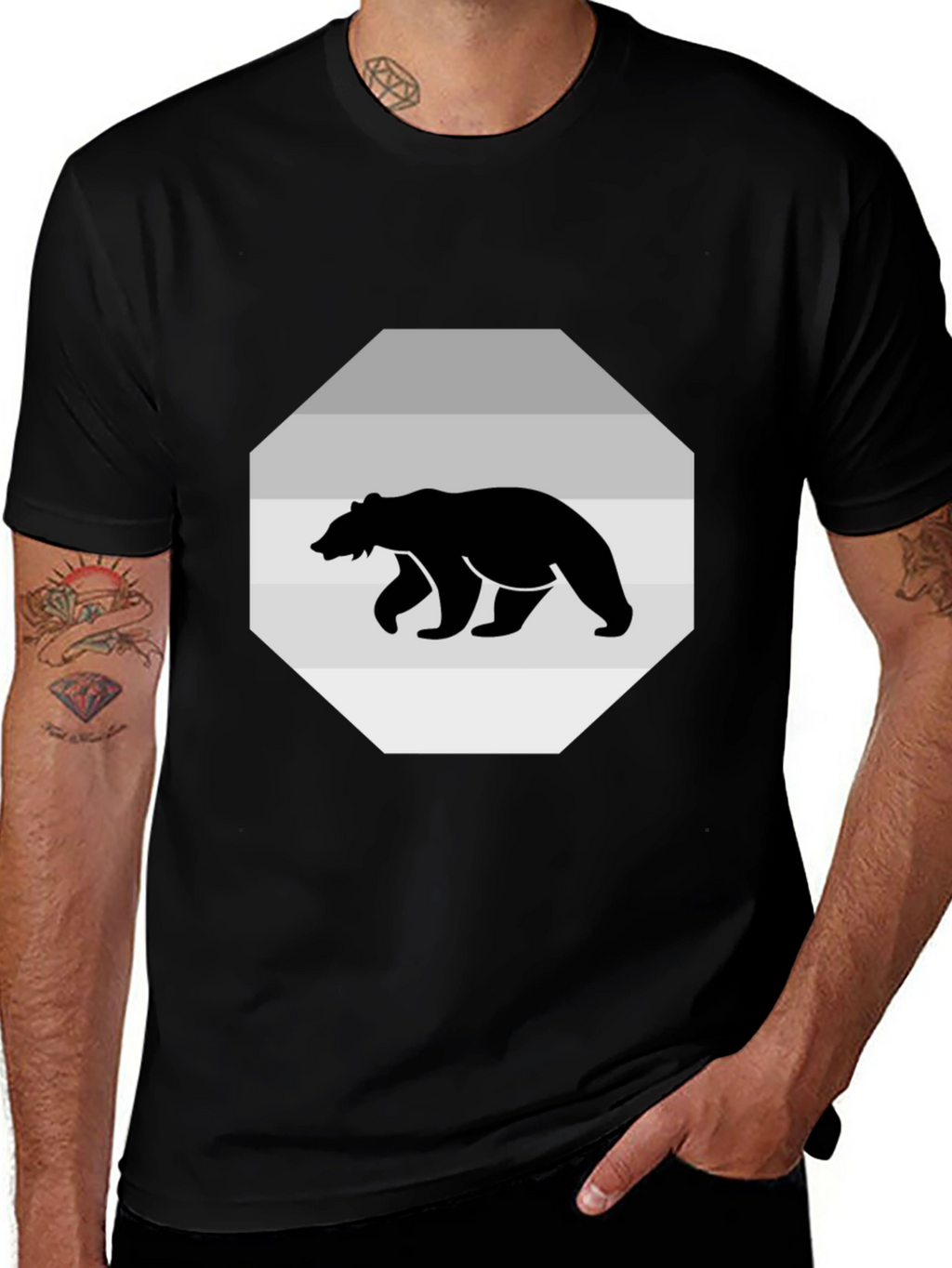 Bear Pride T-Shirt - Gender Neutral Pride Bear