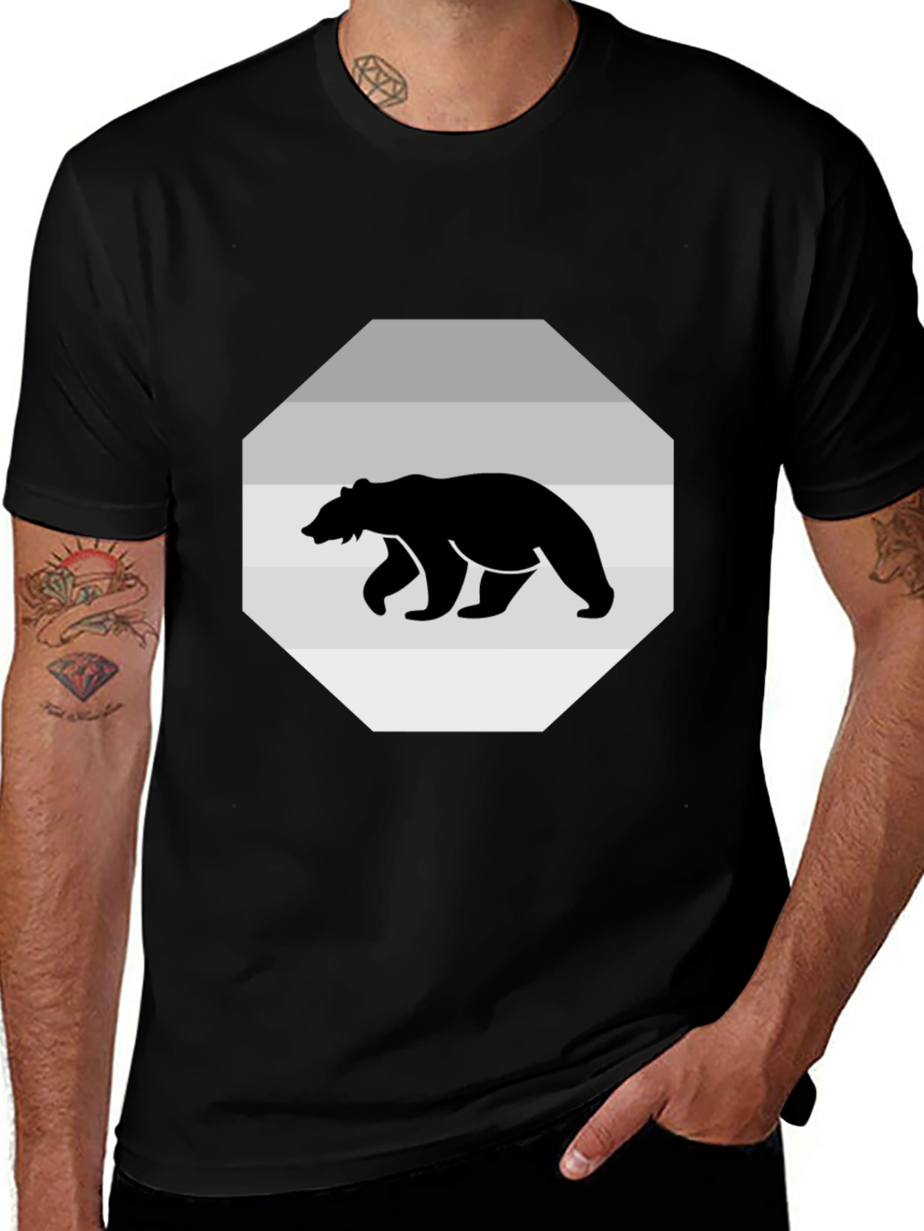 Bear Pride T-Shirt - Gender Neutral Pride Bear