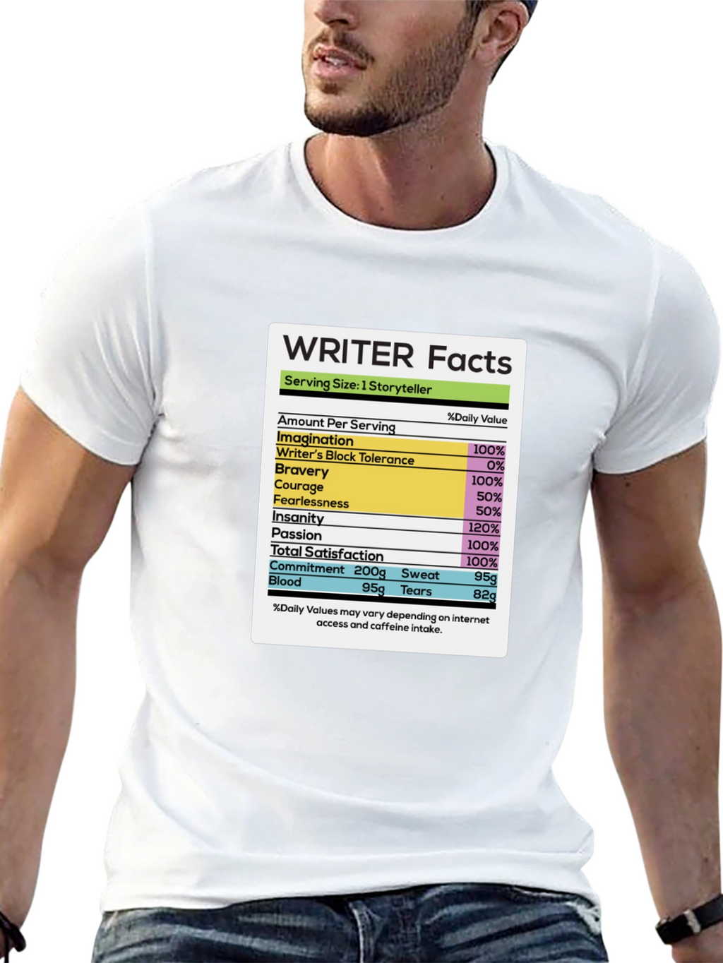 Writer Facts T-Shirt - Storyteller Edition