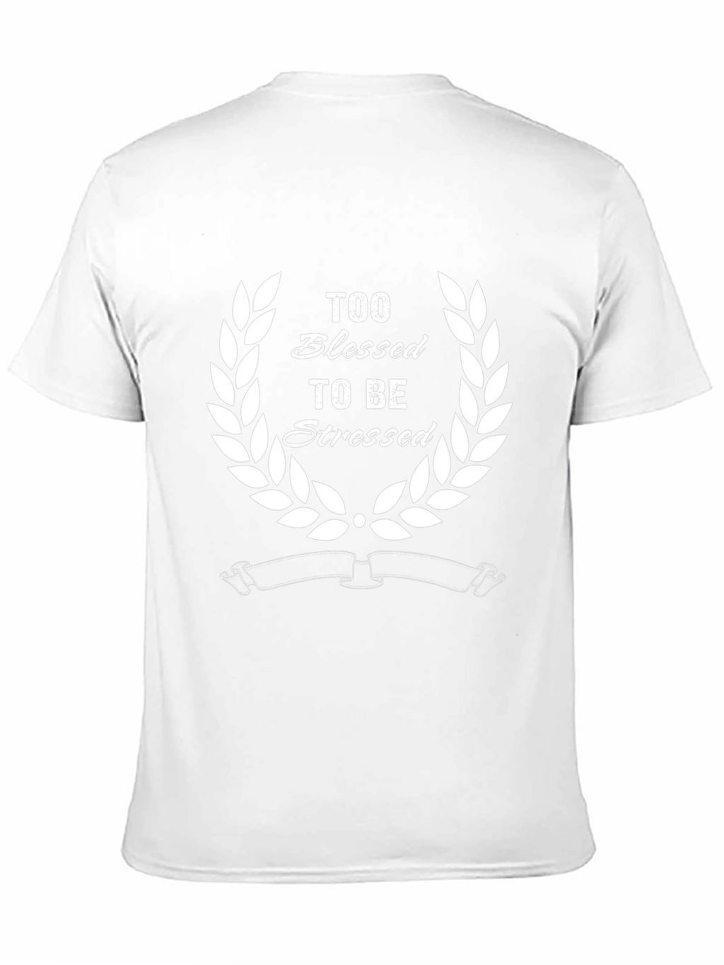Too Blessed to Be Stressed Graphic Tee