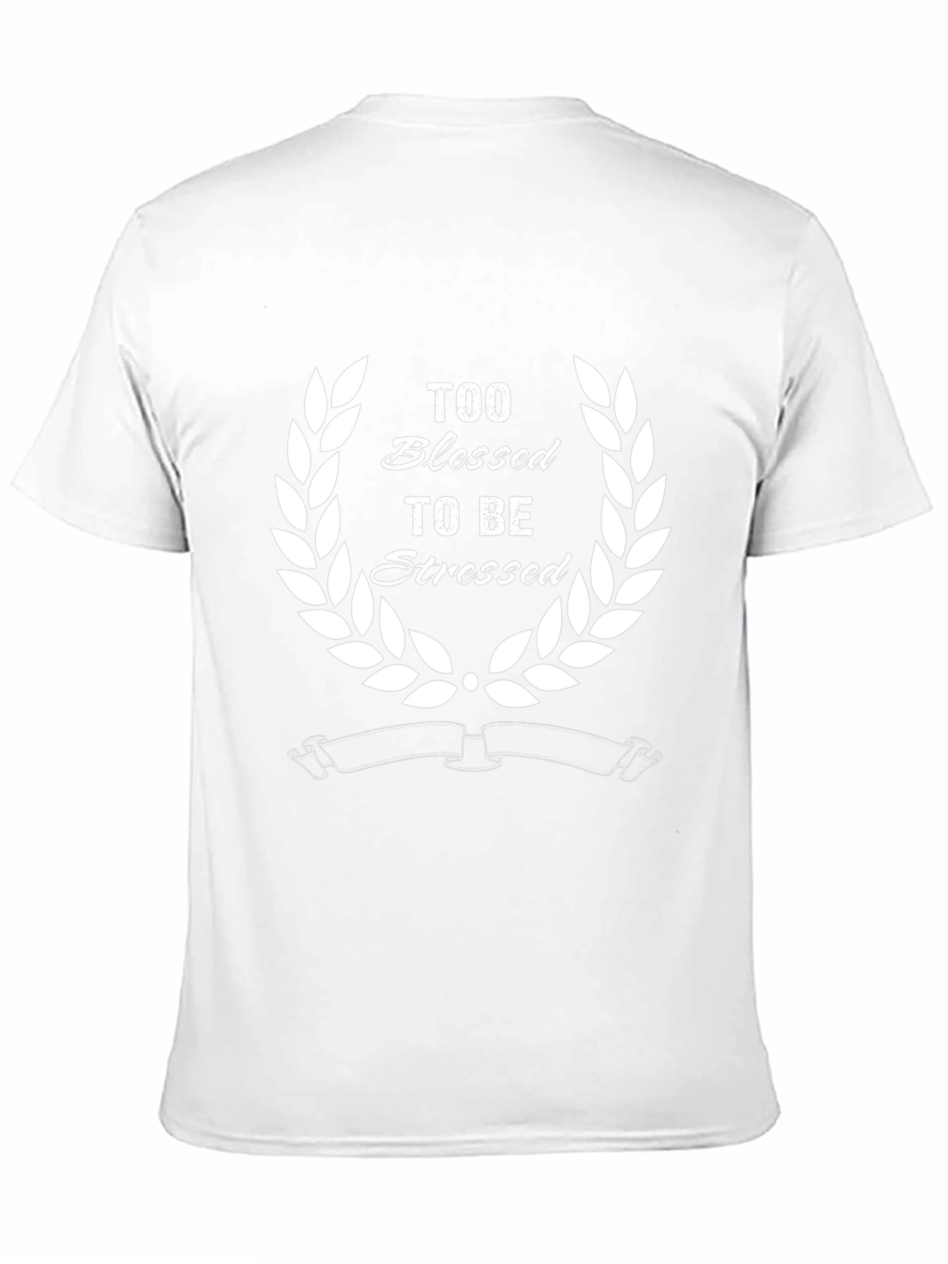 Too Blessed to Be Stressed Graphic Tee