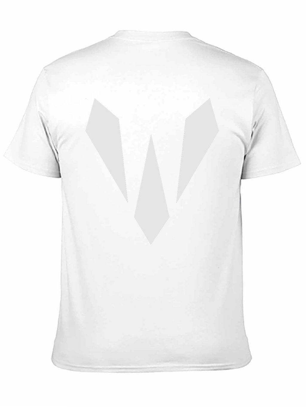 Geometric Graphic Black Tee Shirt