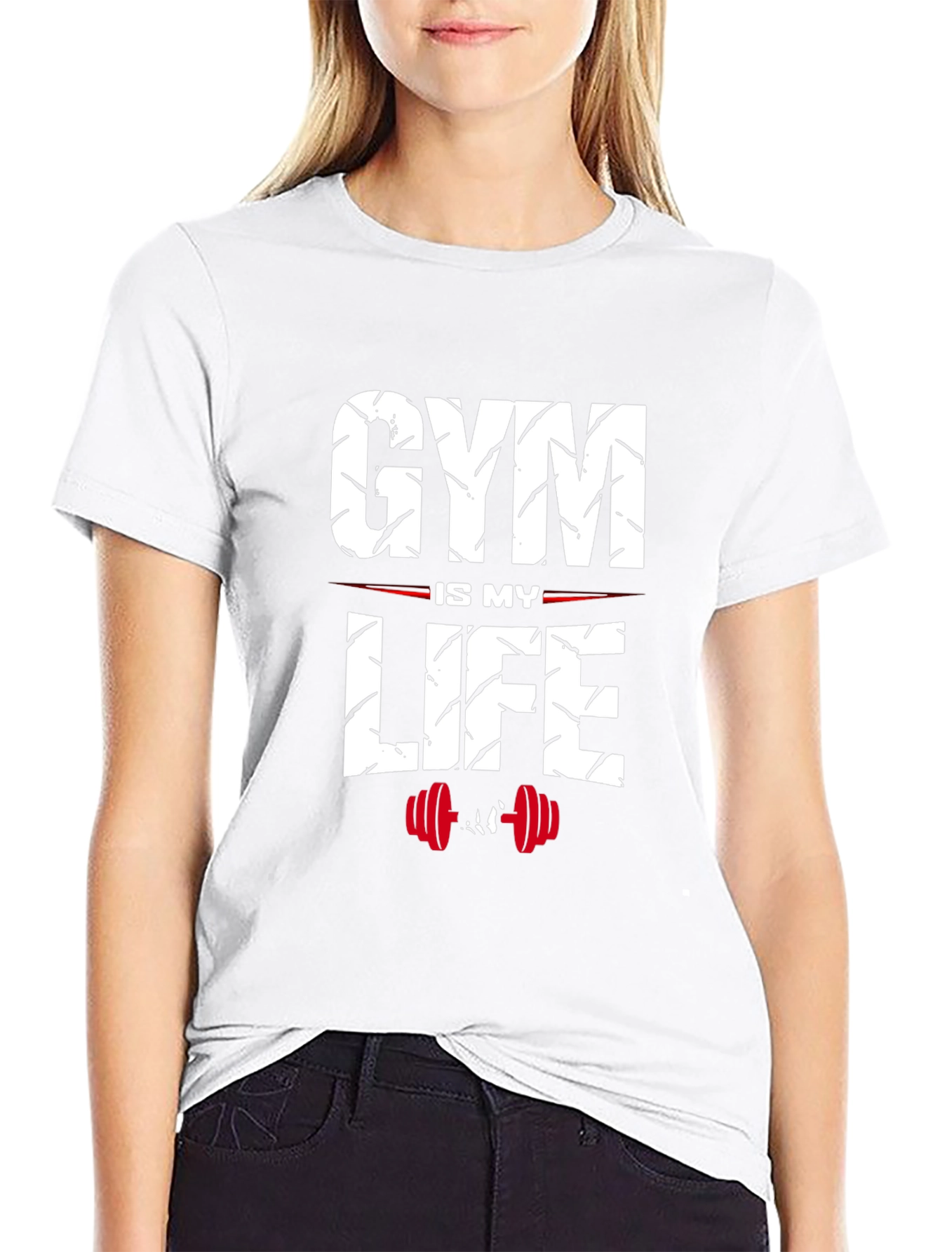 Gym Is My Life Graphic Tee