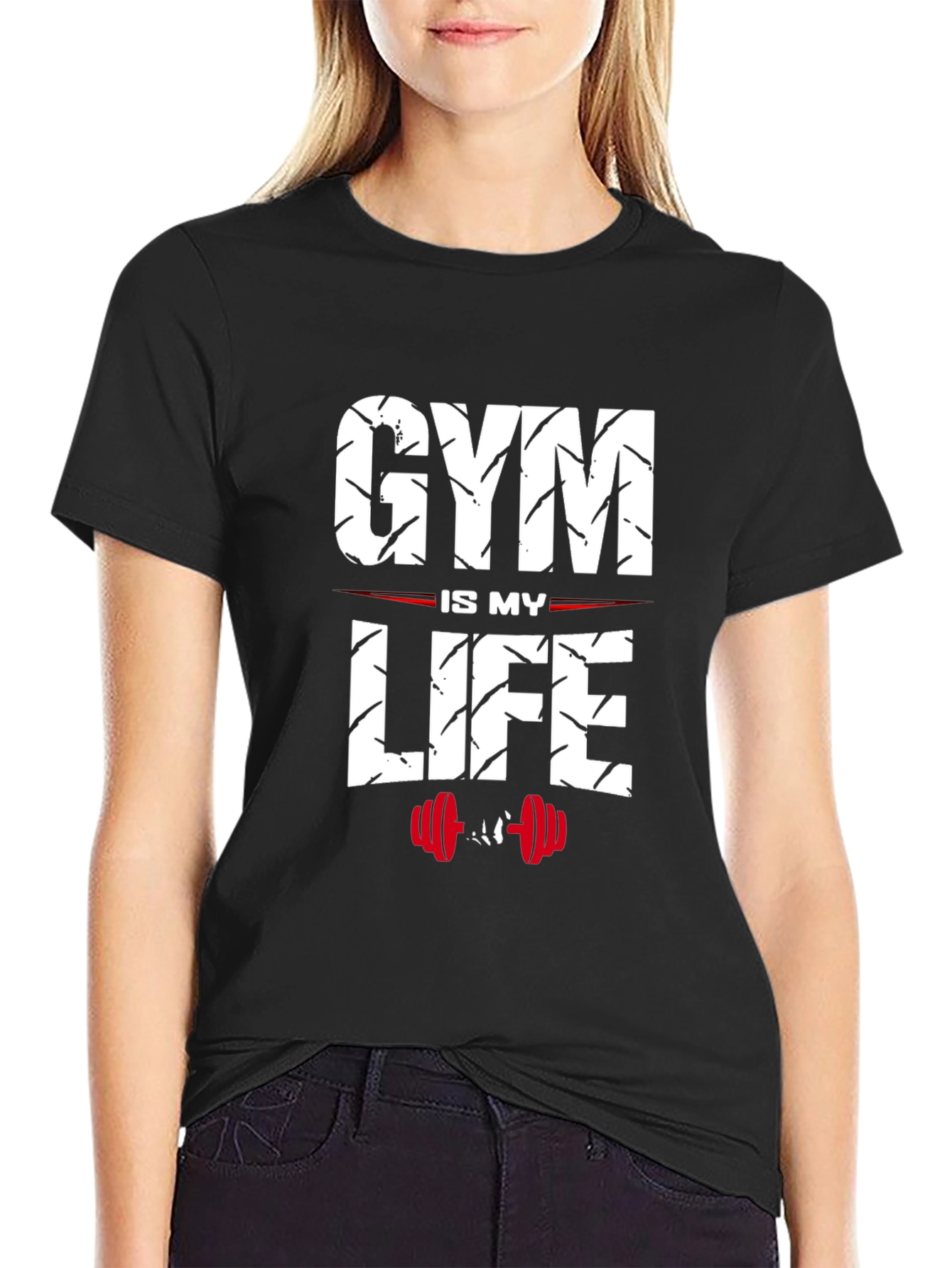 Gym Is My Life Graphic Tee