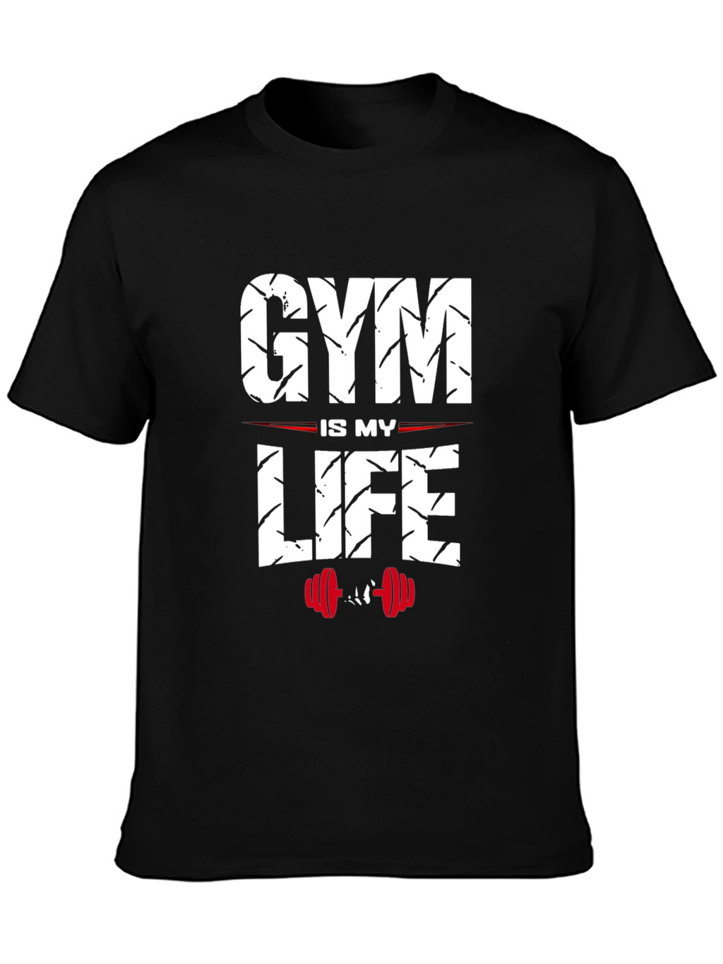 Gym Is My Life Graphic Tee
