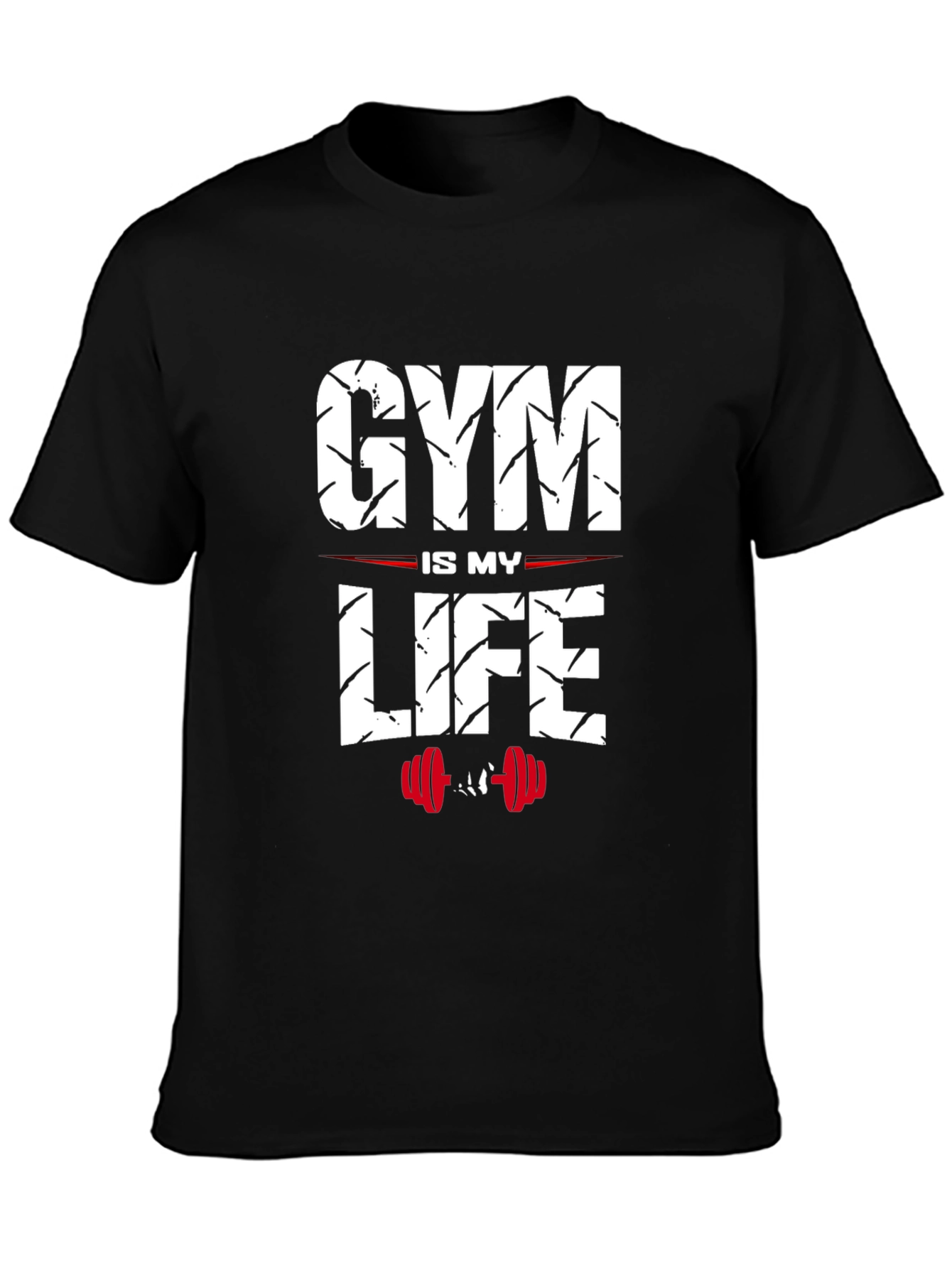 Gym Is My Life Graphic Tee