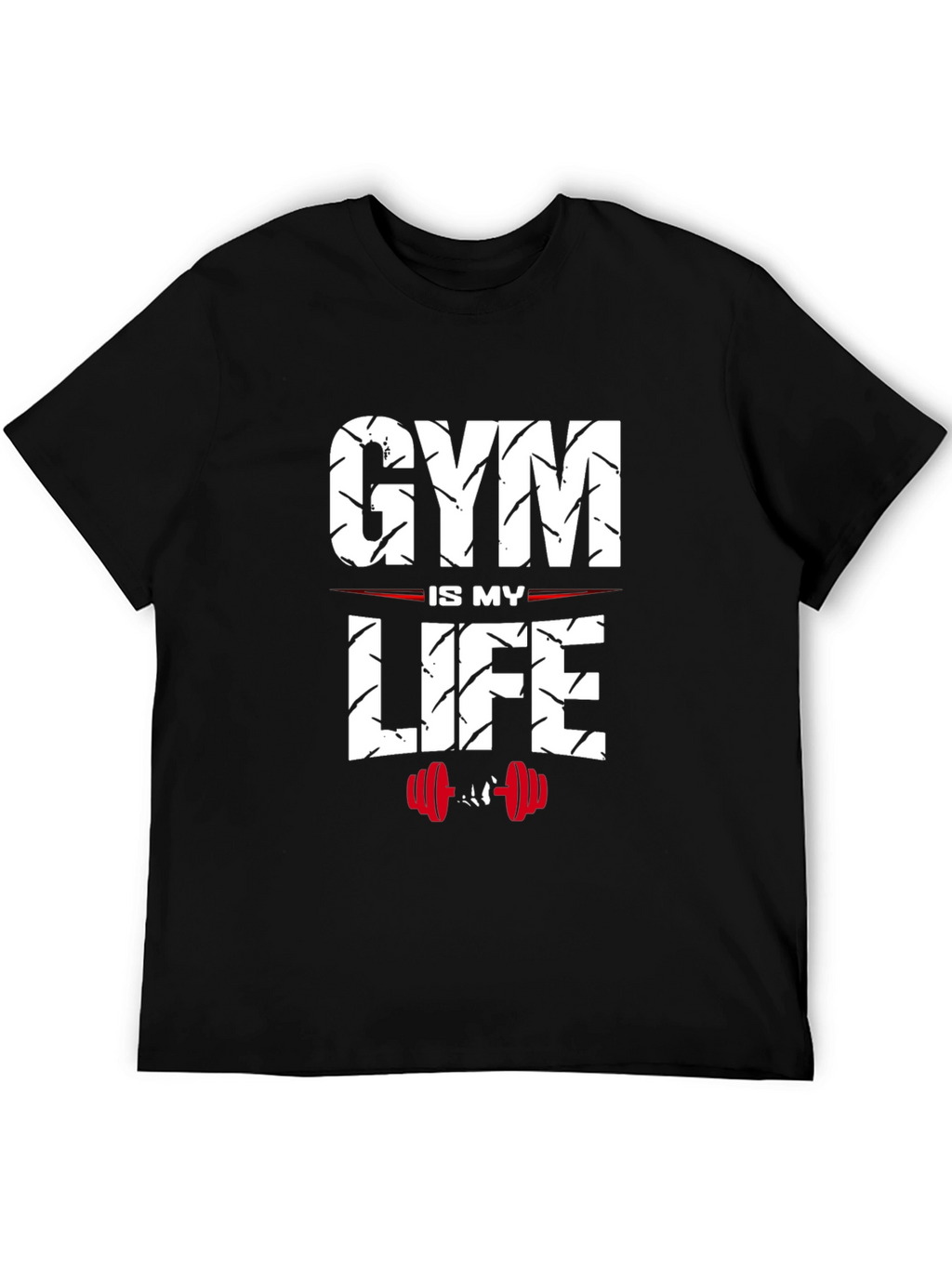 Gym Is My Life Graphic Tee