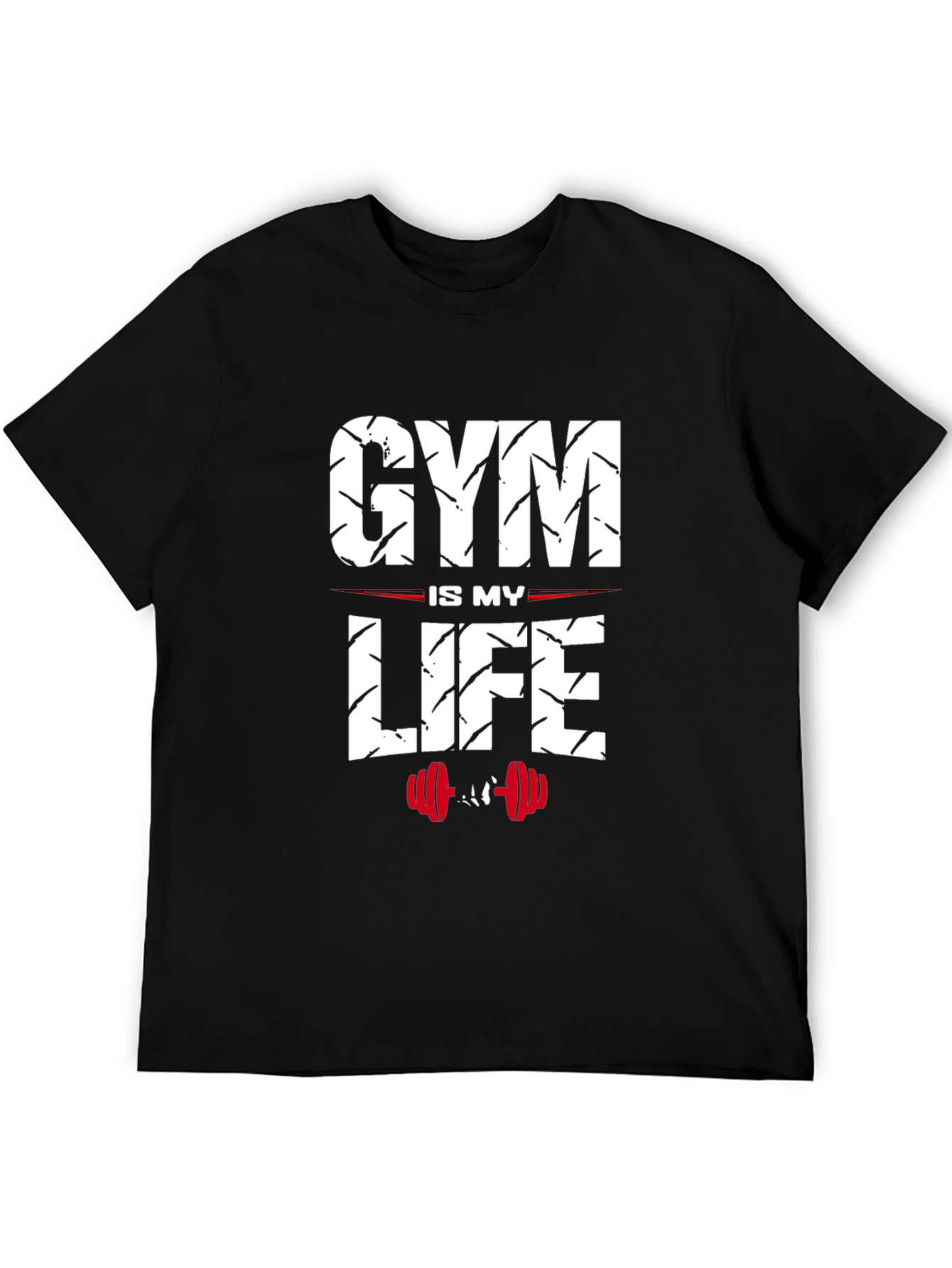 Gym Is My Life Graphic Tee