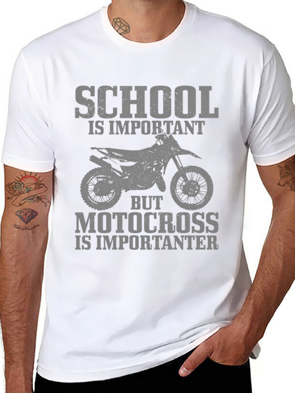 Motocross is Importanter Graphic T-Shirt