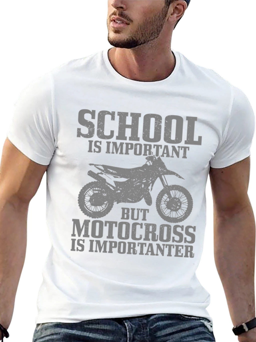 Motocross is Importanter Graphic T-Shirt