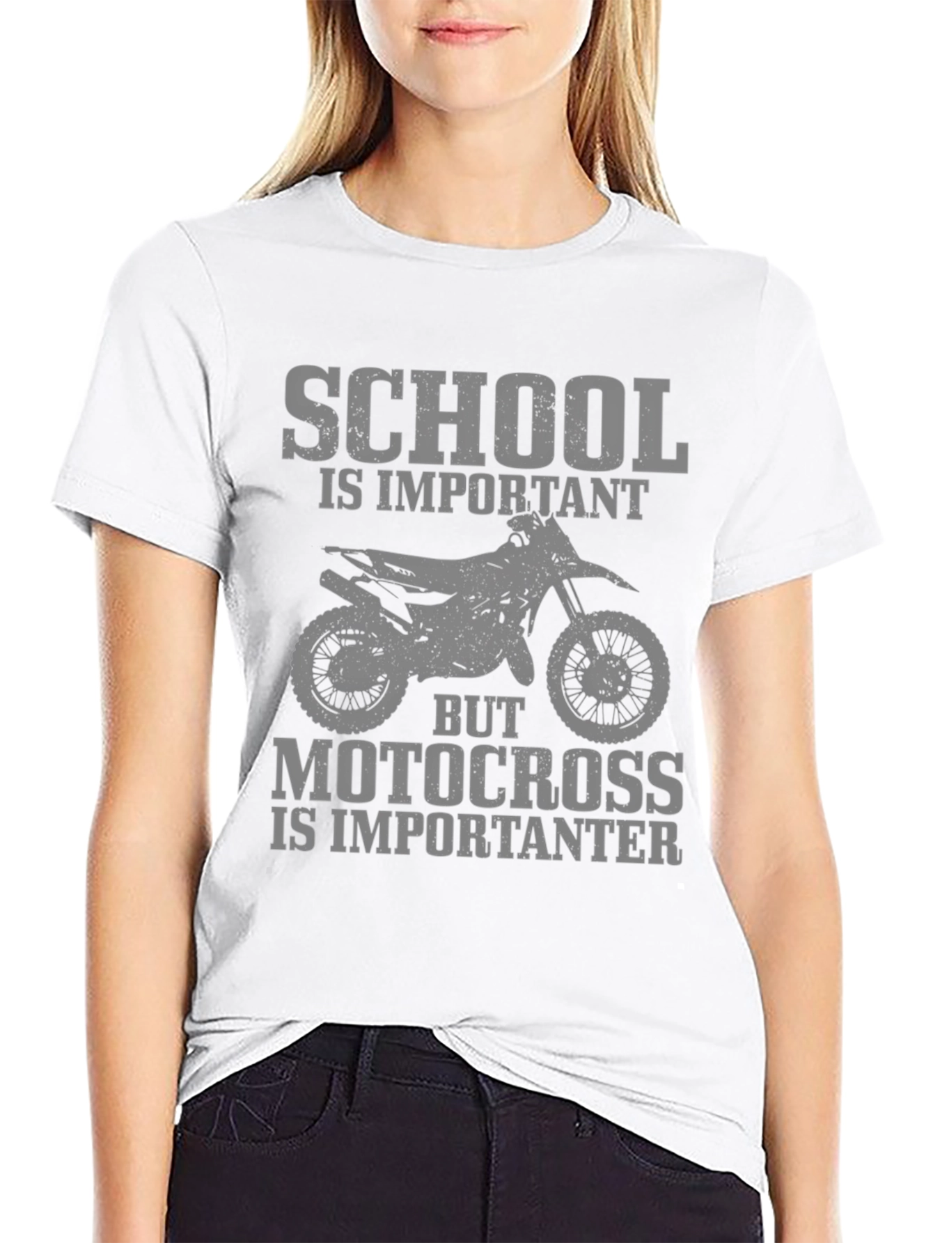 Motocross is Importanter Graphic T-Shirt