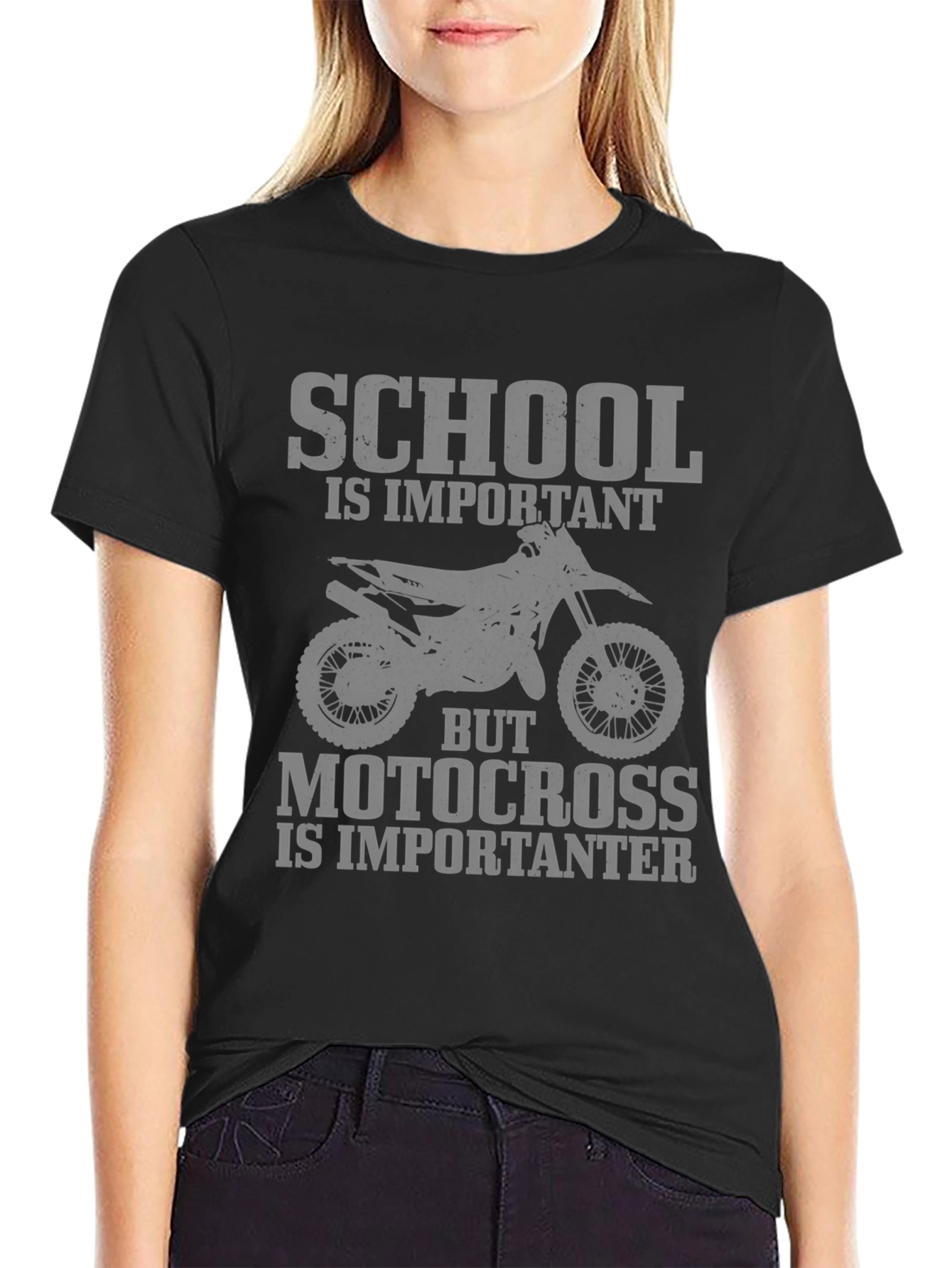 Motocross is Importanter Graphic T-Shirt