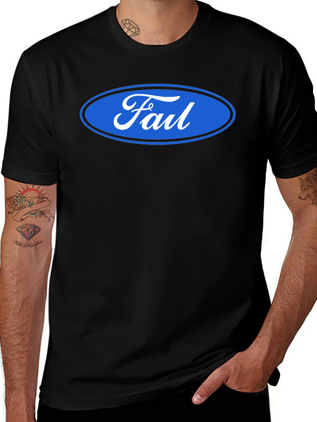 Fail Parody T-Shirt Funny Humor Graphic Tee