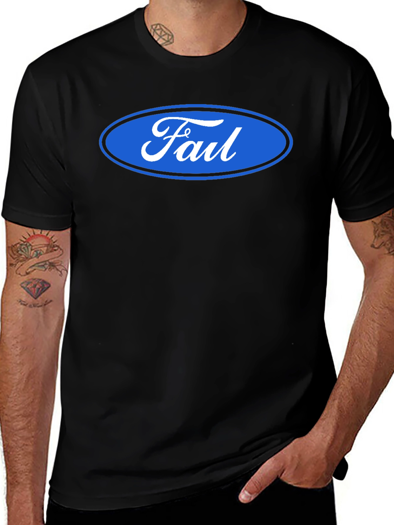 Fail Parody T-Shirt Funny Humor Graphic Tee