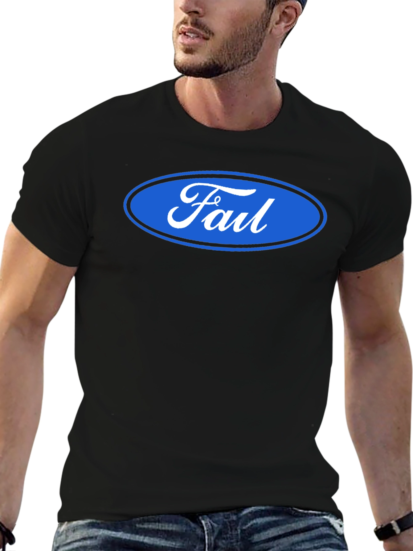 Fail Parody T-Shirt Funny Humor Graphic Tee