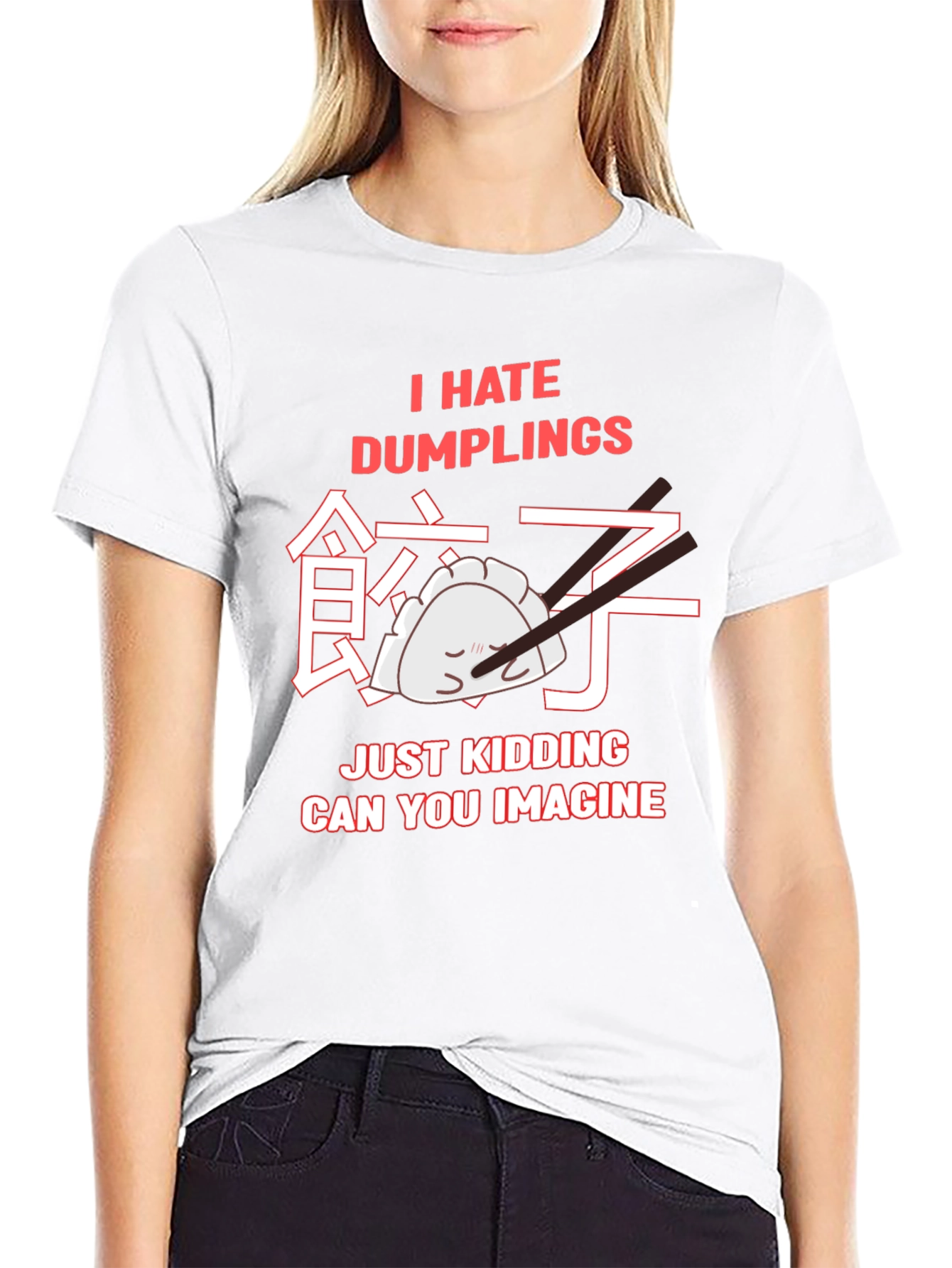 I Hate Dumplings Graphic T-Shirt
