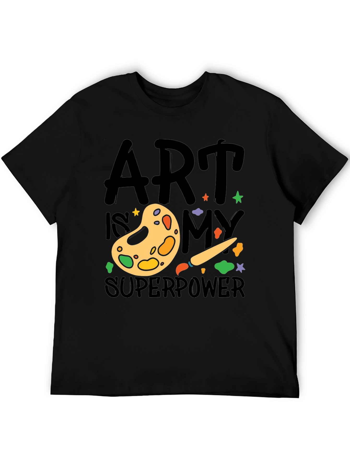 Art is My Superpower T-Shirt Artist Palette Design