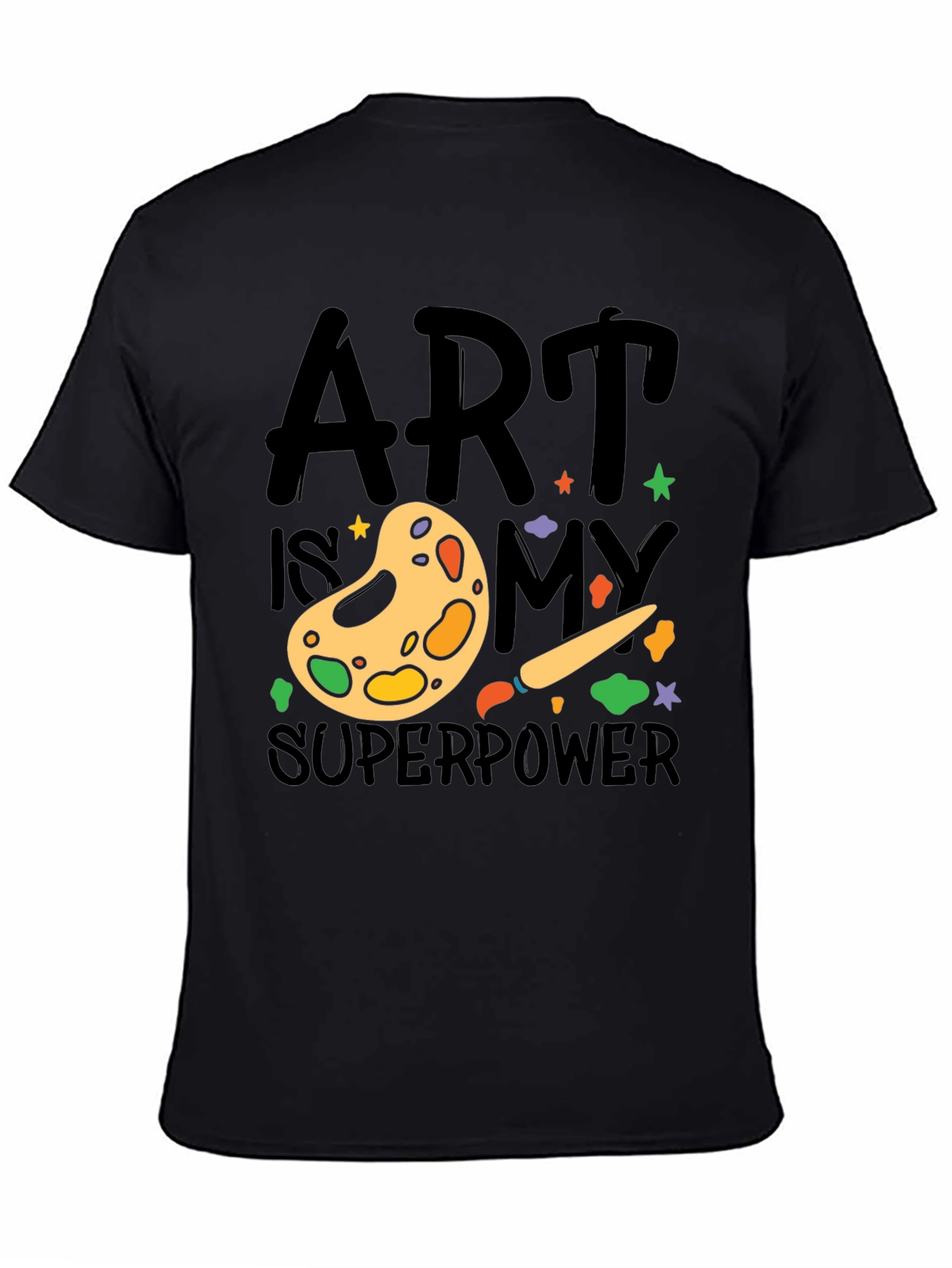 Art is My Superpower T-Shirt Artist Palette Design