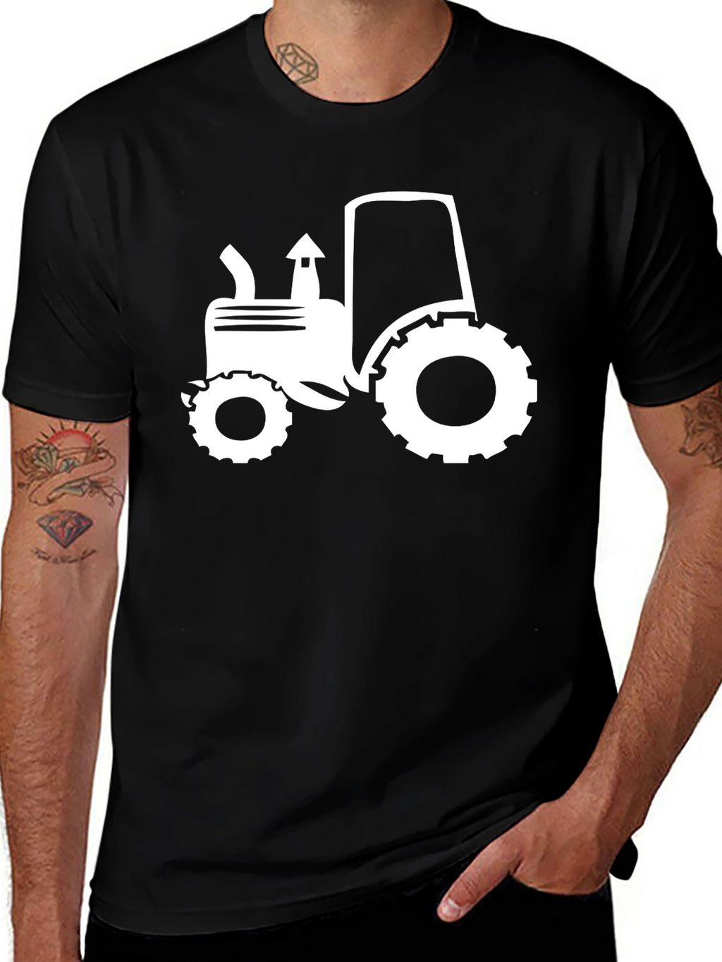 Tractor Graphic Tee - Farm Life