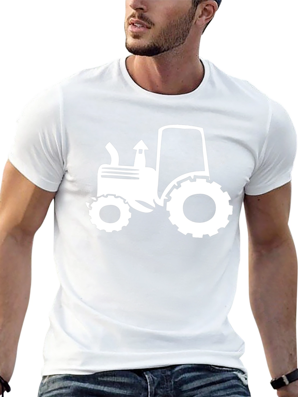 Tractor Graphic Tee - Farm Life