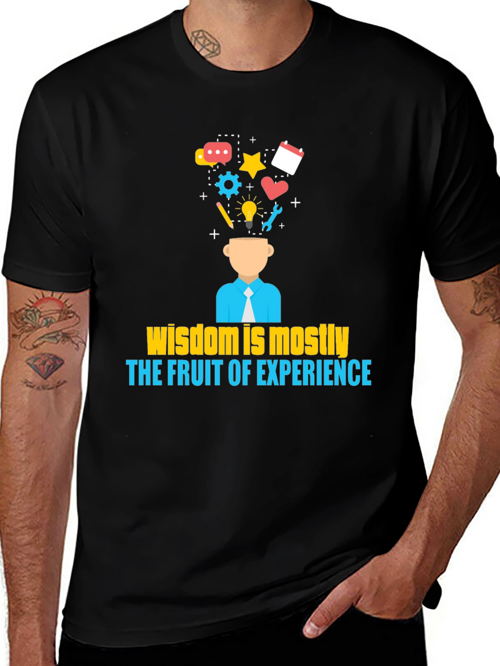 Wisdom of Experience Graphic T-Shirt