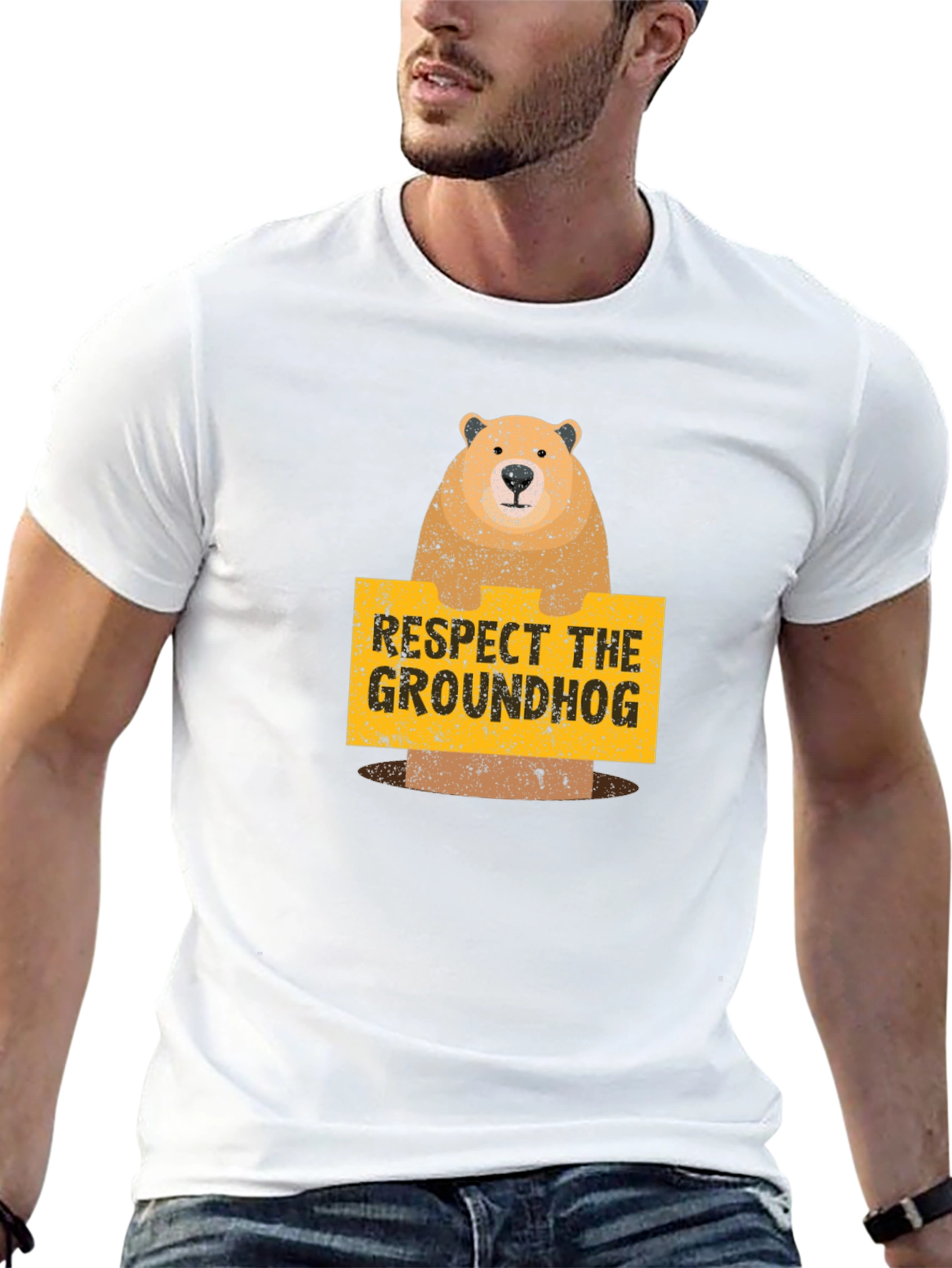Respect the Groundhog T-Shirt