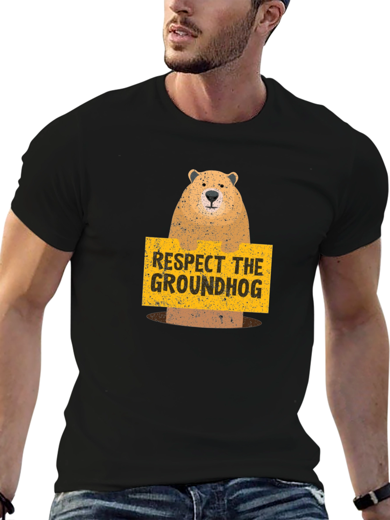 Respect the Groundhog T-Shirt