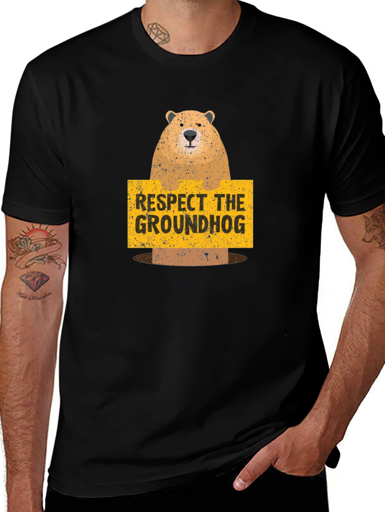 Respect the Groundhog T-Shirt