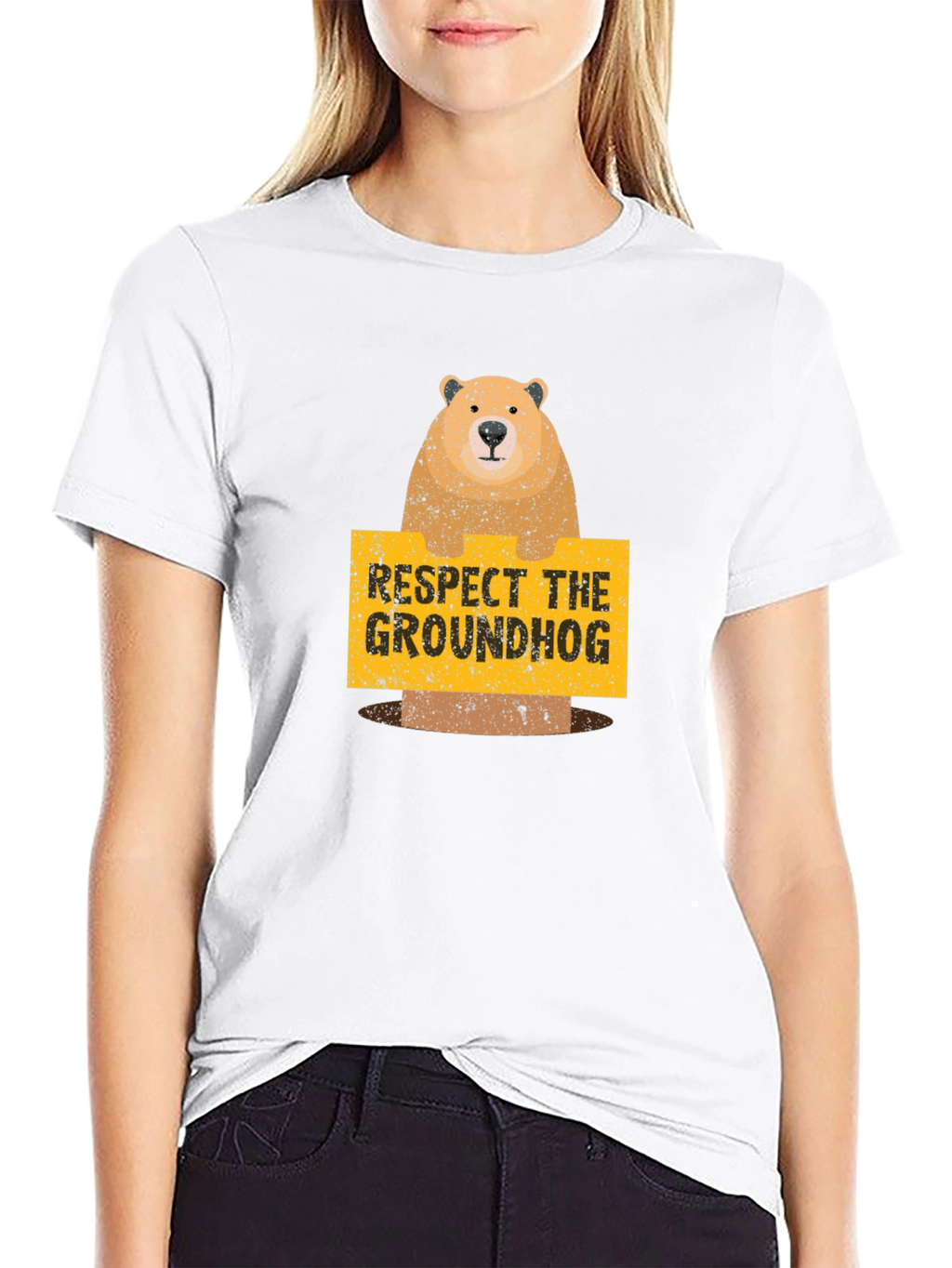 Respect the Groundhog T-Shirt