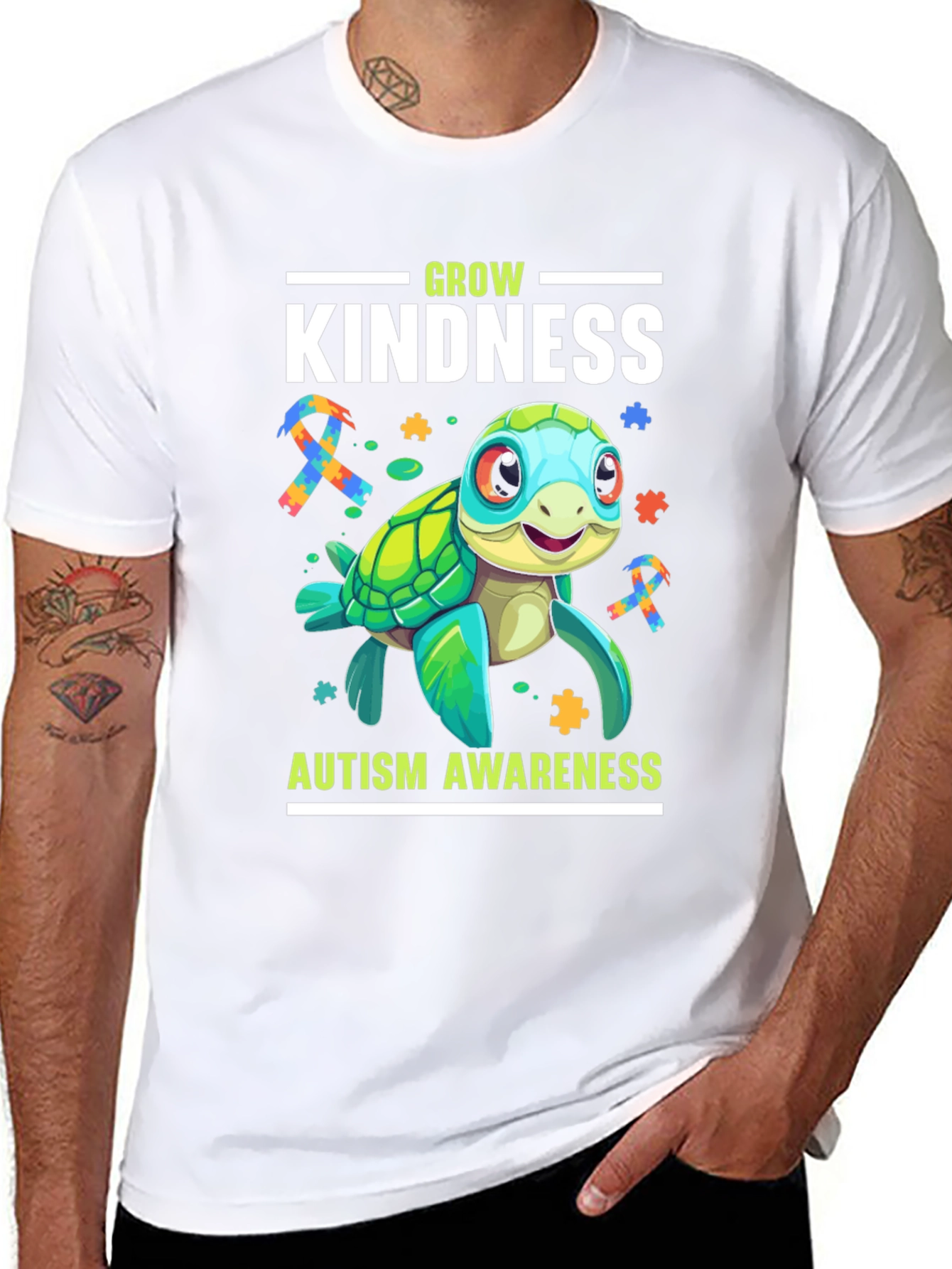 Grow Kindness Autism Awareness T-Shirt