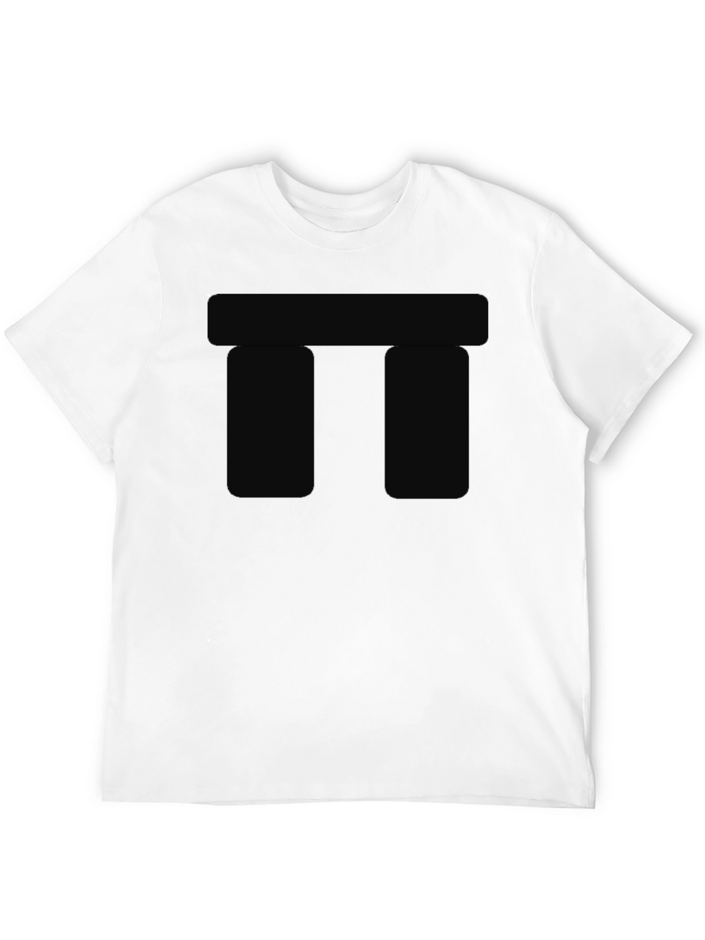 Black Cotton Casual T-Shirt for Men