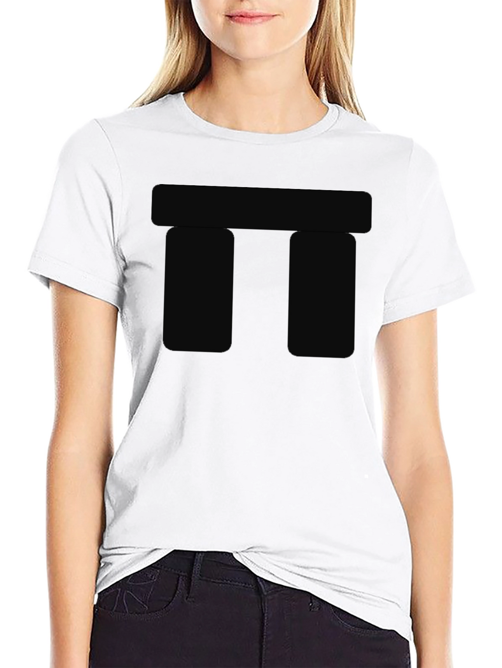 Black Cotton Casual T-Shirt for Men