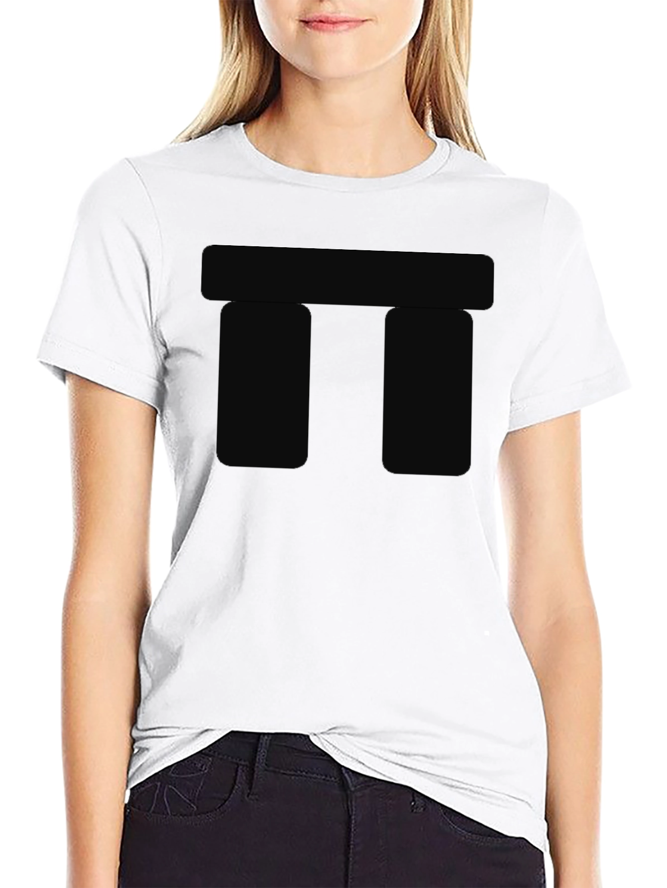 Black Cotton Casual T-Shirt for Men